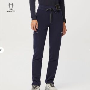 Figs High Waisted Yola Skinny Scrub Pants